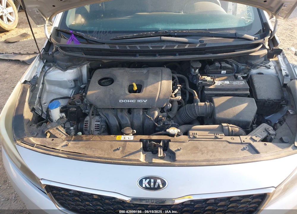 2017 KIA FORTE VIN: 3KPFK4A70HE065117