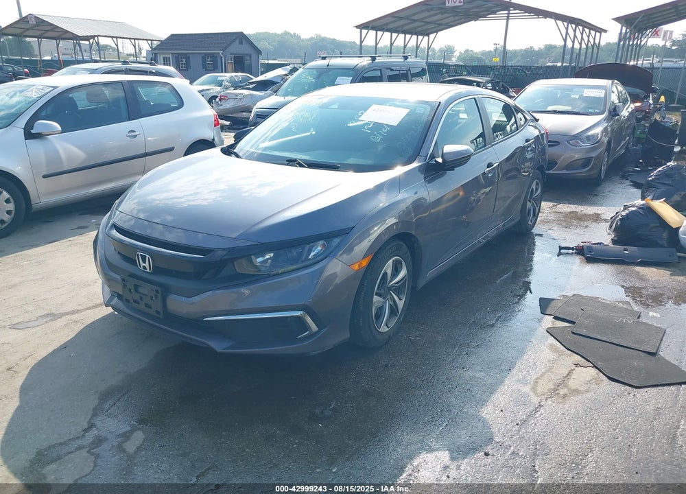 2020 HONDA CIVIC LX VIN: 2HGFC2F6XLH567424