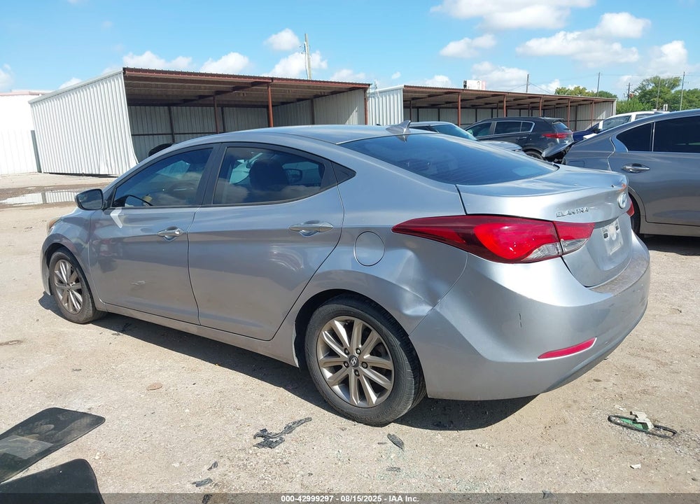 2015 HYUNDAI ELANTRA VIN: 5NPDH4AE4FH612287