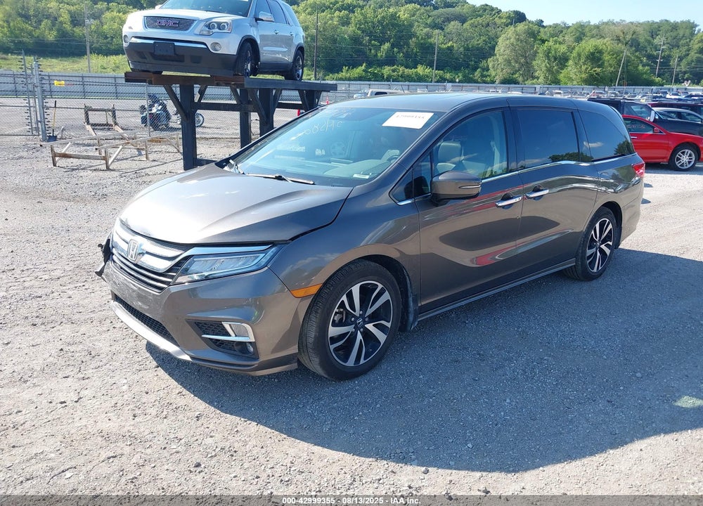 2018 HONDA ODYSSEY ELITE VIN: 5FNRL6H91JB090931