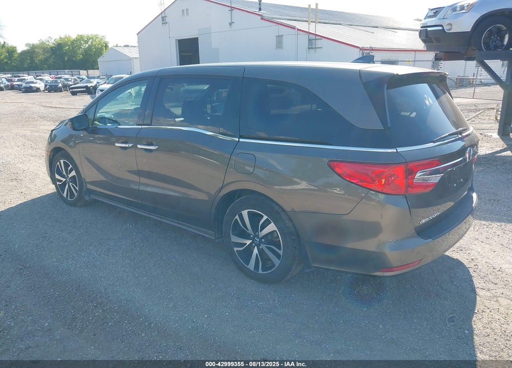 2018 HONDA ODYSSEY ELITE VIN: 5FNRL6H91JB090931