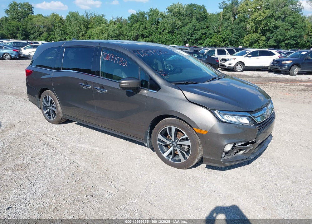 2018 HONDA ODYSSEY ELITE VIN: 5FNRL6H91JB090931