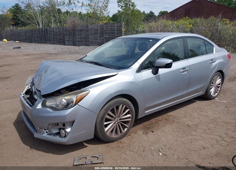 2015 SUBARU IMPREZA VIN: JF1GJAS64FH013191