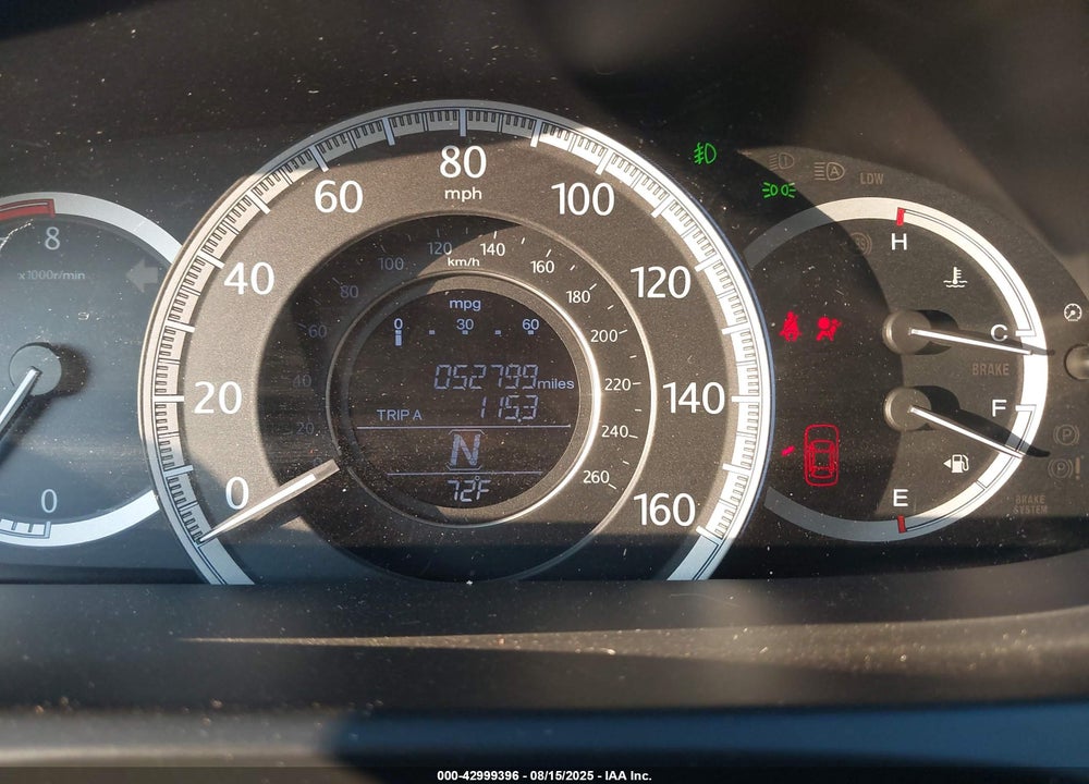 2015 HONDA ACCORD VIN: 1HGCR2F86FA258863