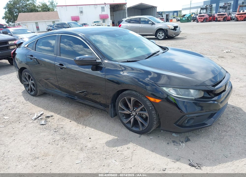2019 HONDA CIVIC SPORT VIN: 19XFC2F8XKE025833