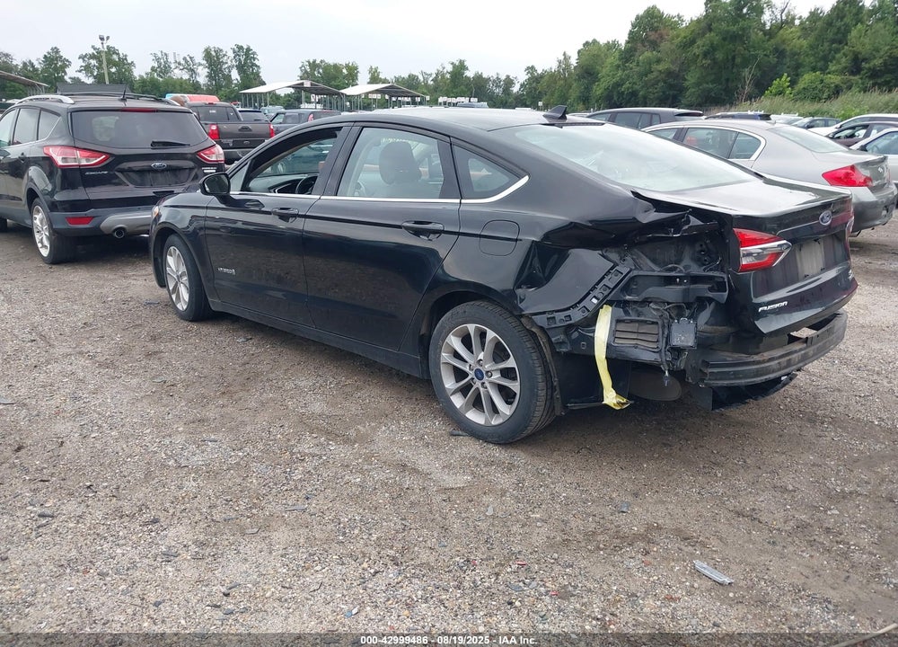 2019 FORD FUSION HYBRID SE VIN: 3FA6P0LU0KR241912