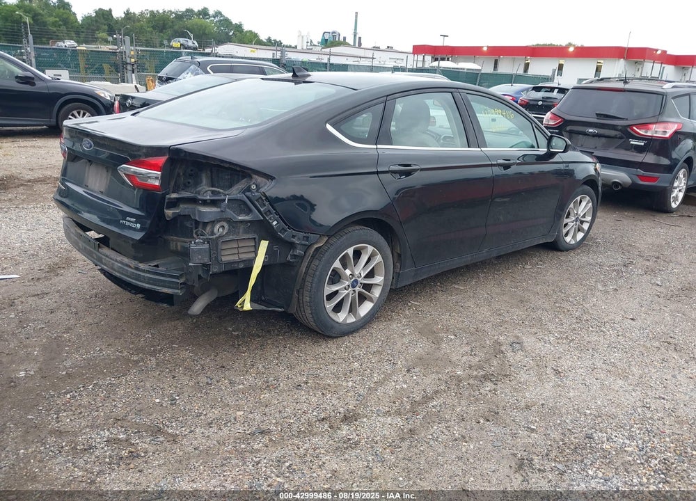 2019 FORD FUSION HYBRID SE VIN: 3FA6P0LU0KR241912