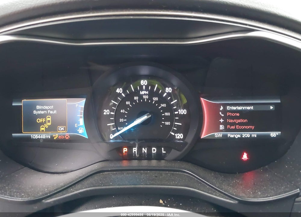 2019 FORD FUSION HYBRID SE VIN: 3FA6P0LU0KR241912
