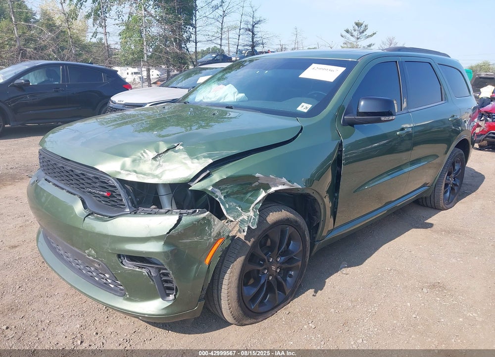 2021 DODGE DURANGO GT PLUS AWD VIN: 1C4RDJDGXMC724128