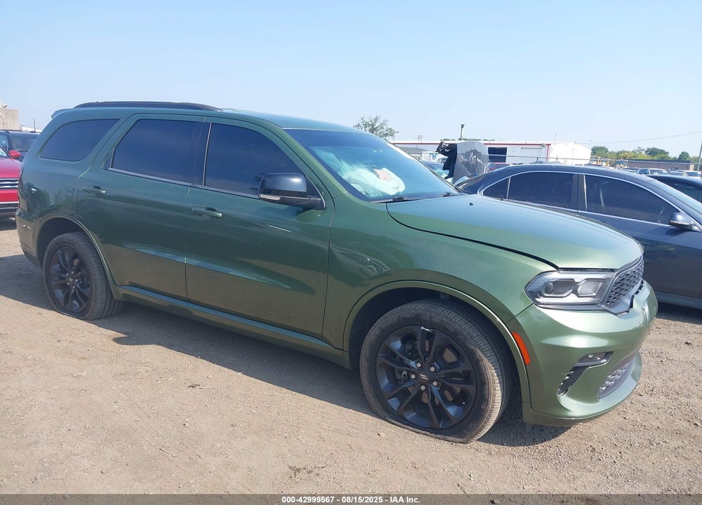 2021 DODGE DURANGO GT PLUS AWD VIN: 1C4RDJDGXMC724128