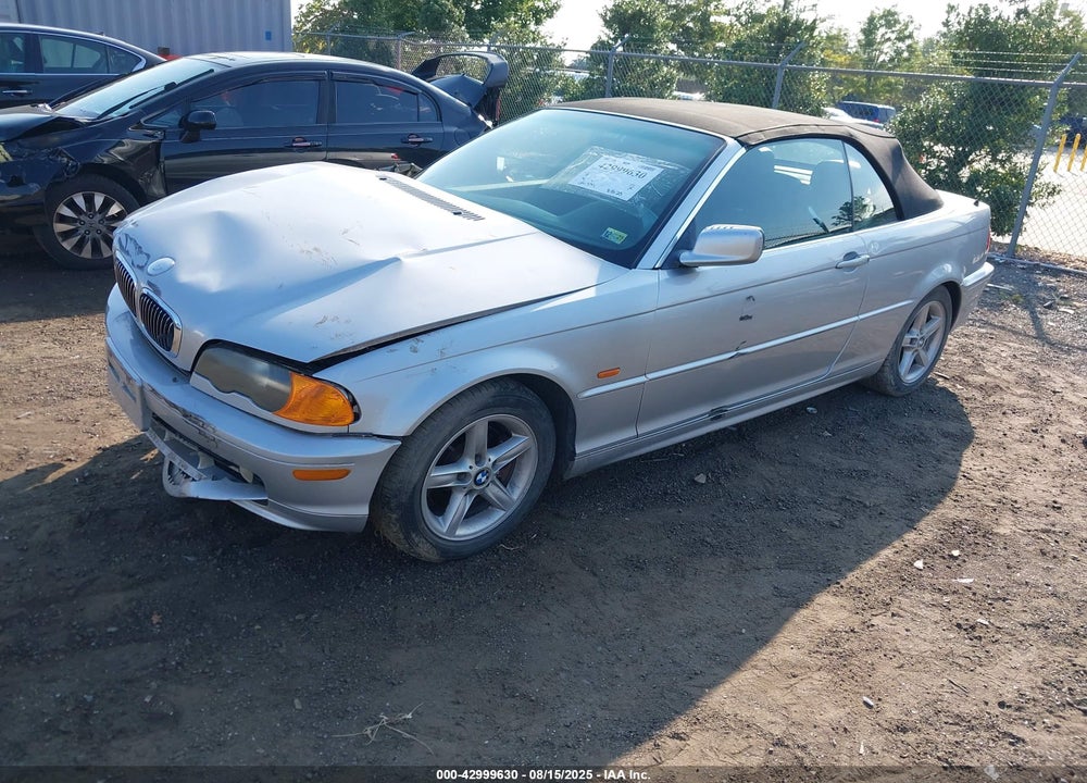 2002 BMW 325CI VIN: WBABS33412PG82433