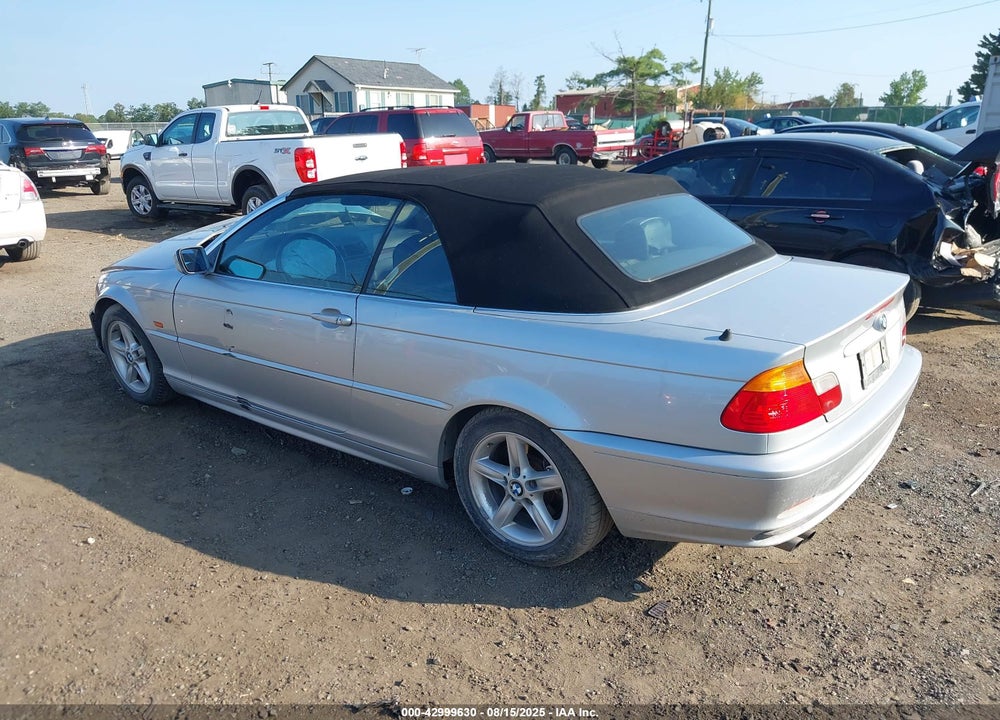 2002 BMW 325CI VIN: WBABS33412PG82433