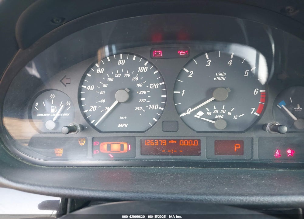 2002 BMW 325CI VIN: WBABS33412PG82433