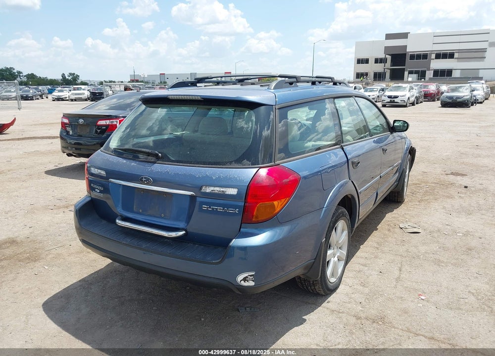 2007 SUBARU OUTBACK VIN: 4S4BP61C477337395