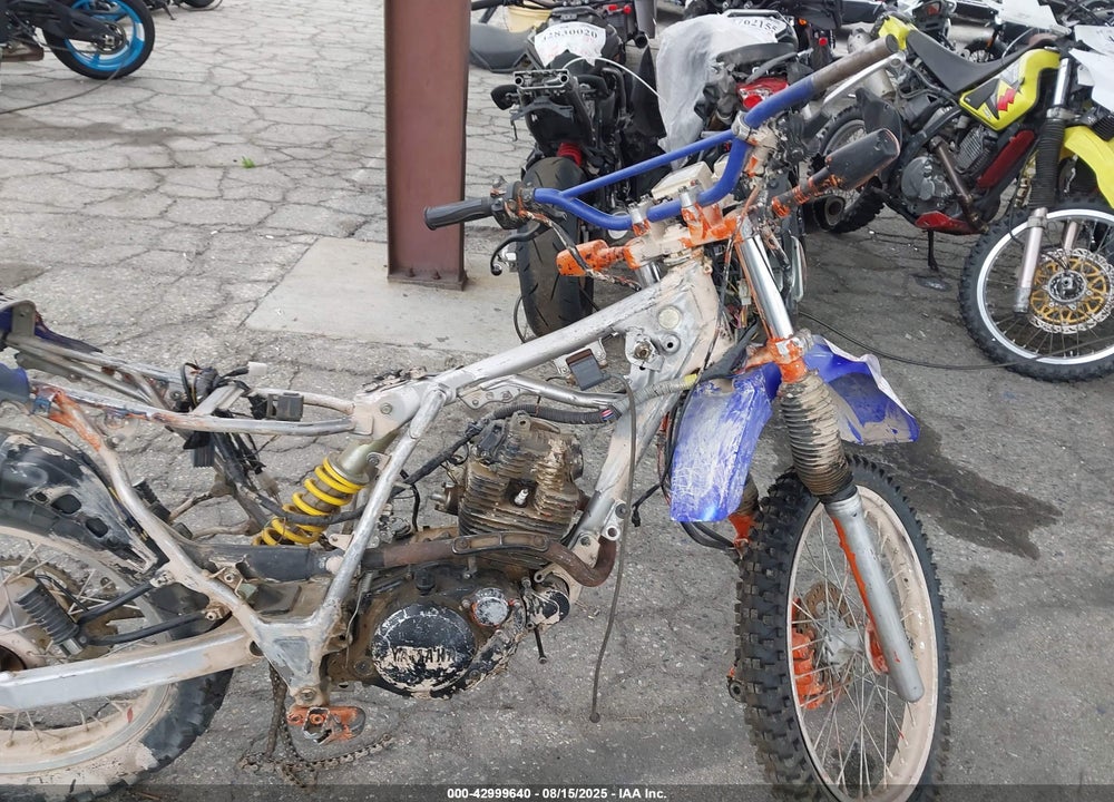 2007 YAMAHA XT225 VIN: JYA4BEC087A087926