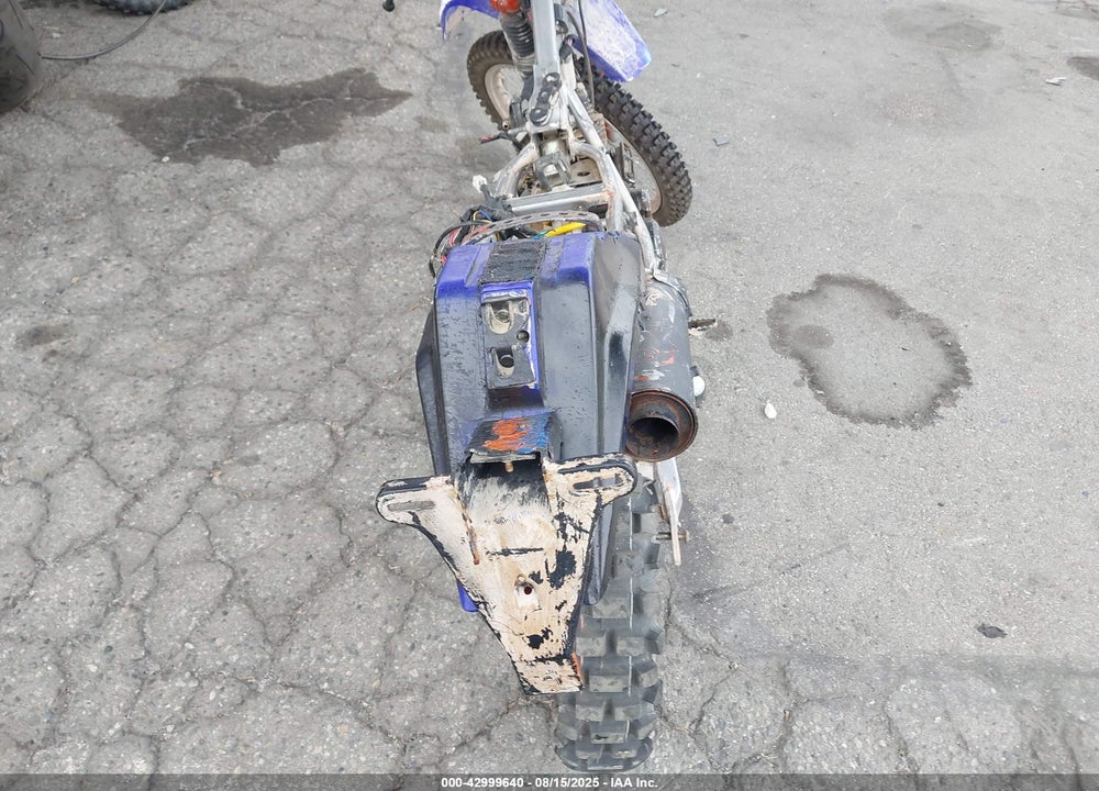 2007 YAMAHA XT225 VIN: JYA4BEC087A087926
