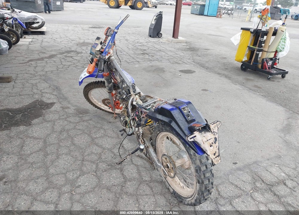 2007 YAMAHA XT225 VIN: JYA4BEC087A087926