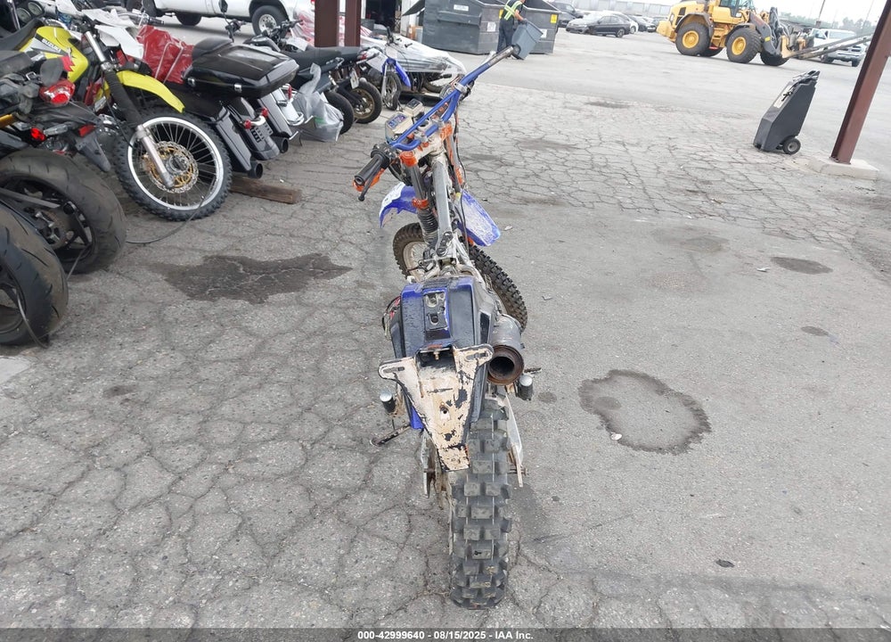 2007 YAMAHA XT225 VIN: JYA4BEC087A087926
