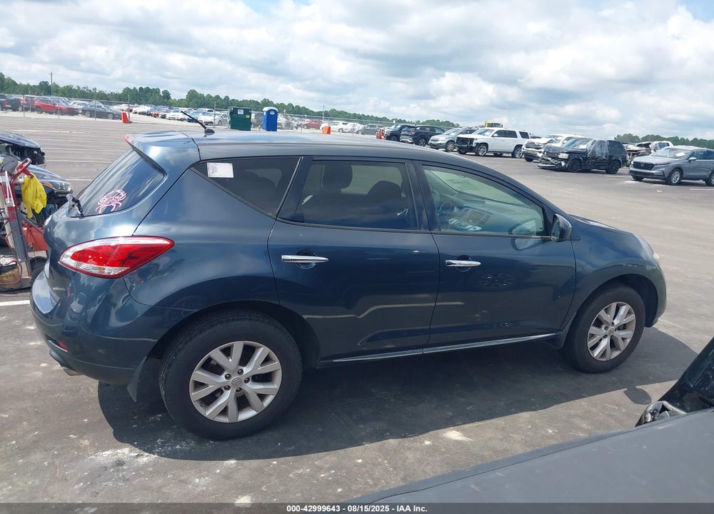 2014 NISSAN MURANO VIN: JN8AZ1MU0EW417298