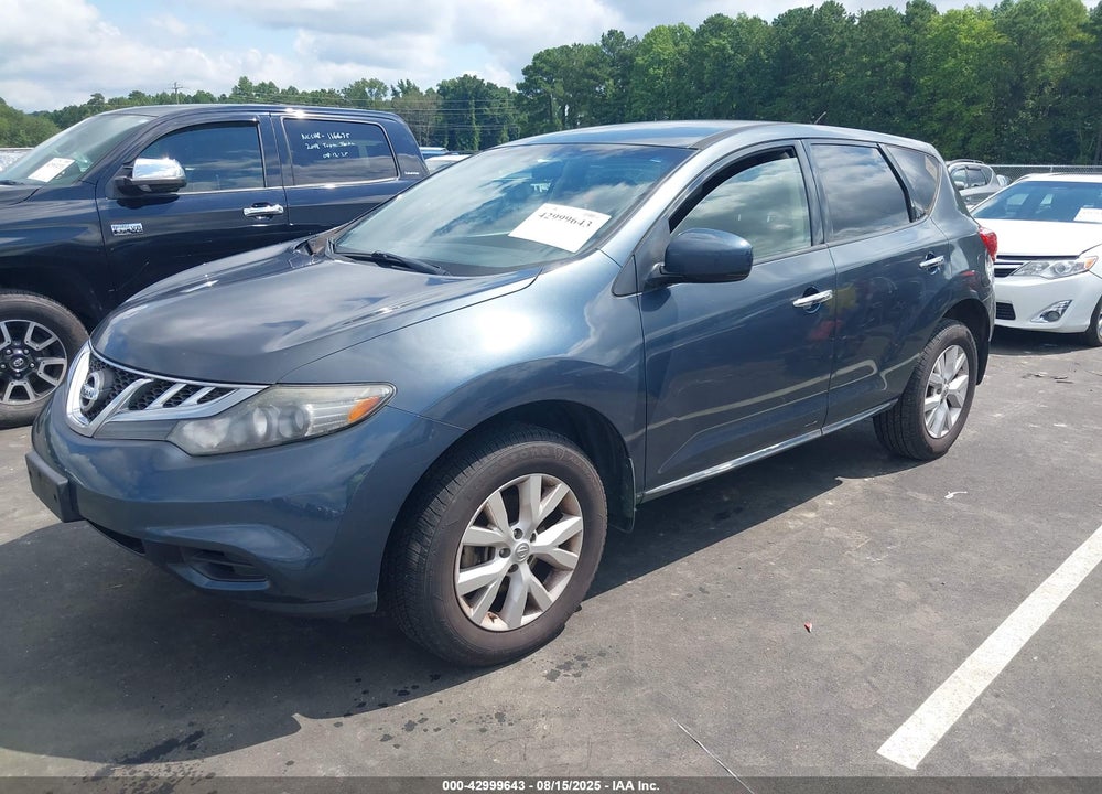 2014 NISSAN MURANO VIN: JN8AZ1MU0EW417298