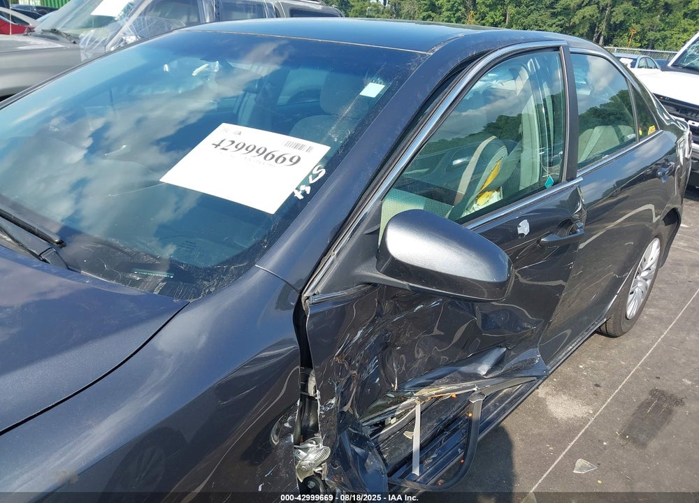 2012 TOYOTA CAMRY VIN: 4T4BF1FK4CR250183