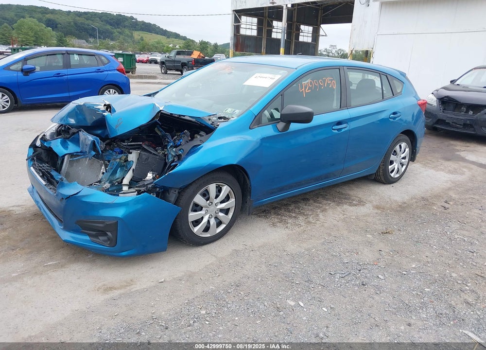2018 SUBARU IMPREZA VIN: 4S3GTAA65J3752548
