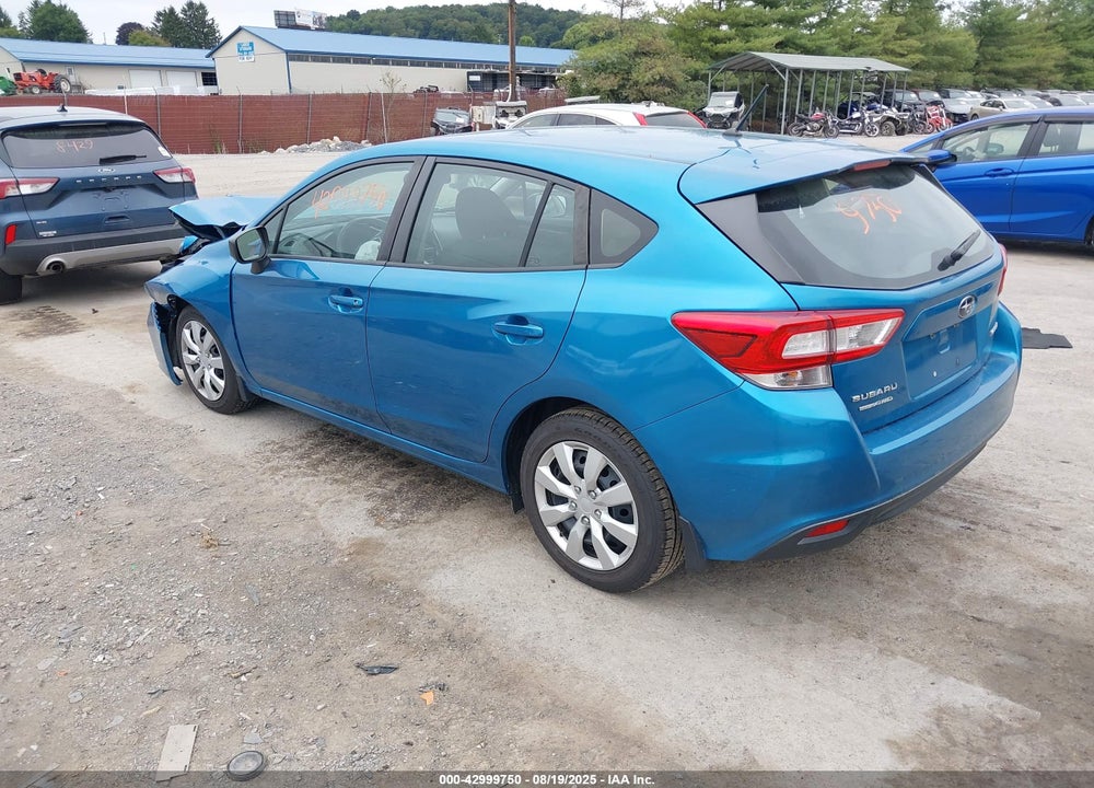 2018 SUBARU IMPREZA VIN: 4S3GTAA65J3752548