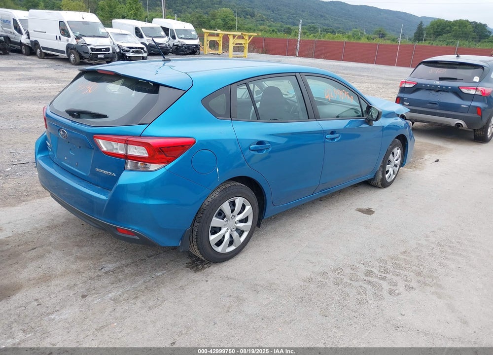 2018 SUBARU IMPREZA VIN: 4S3GTAA65J3752548