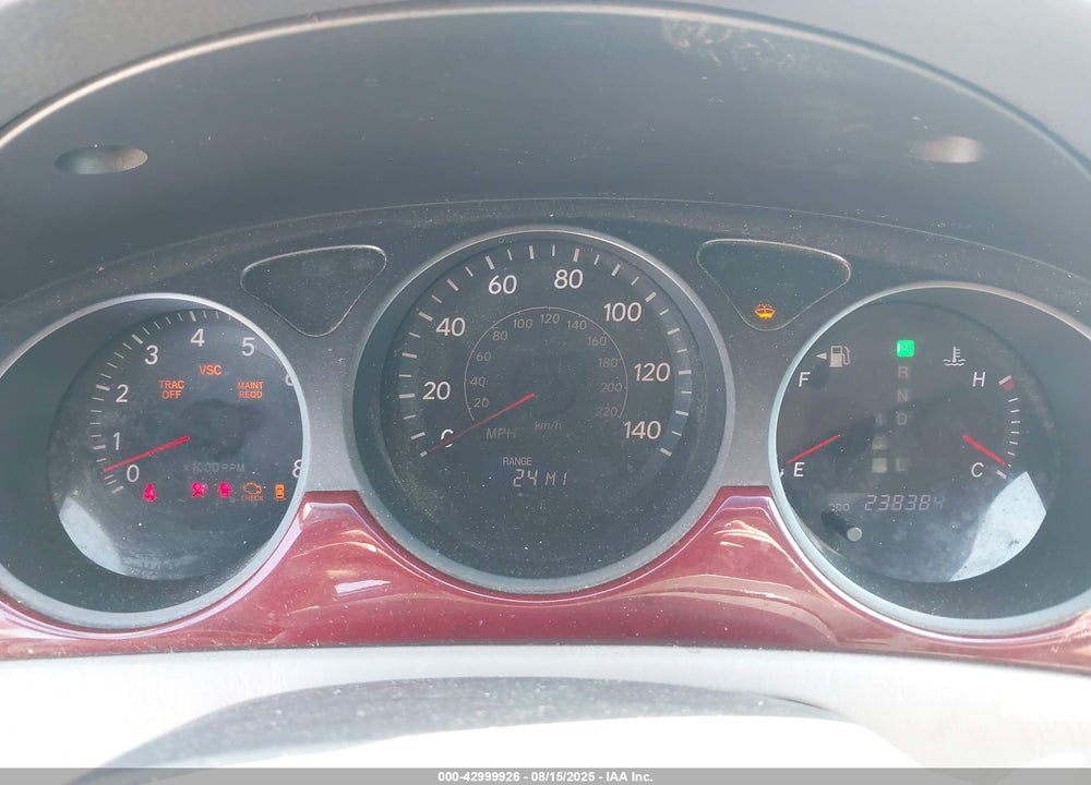 2004 LEXUS ES 330 VIN: JTHBA30G945018881