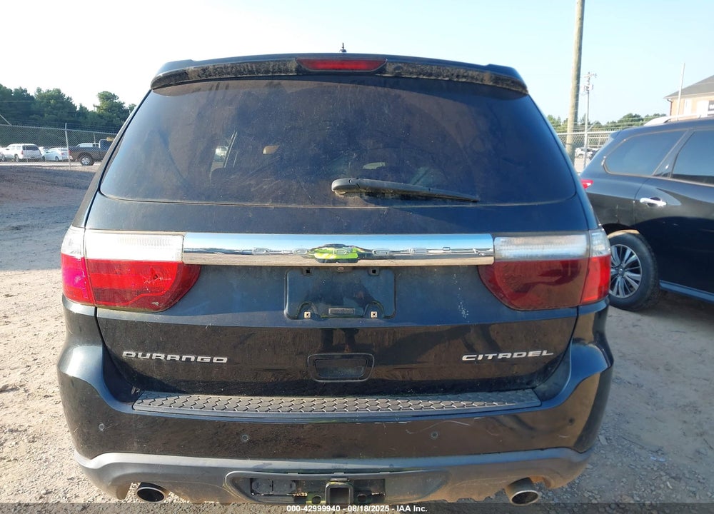 2012 DODGE DURANGO CITADEL VIN: 1C4SDHET2CC182768