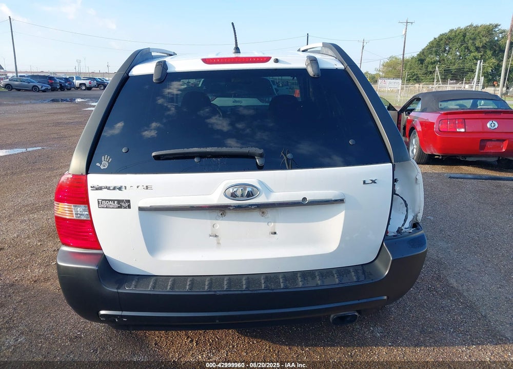 2008 KIA SPORTAGE LX VIN: KNDJF724387539954