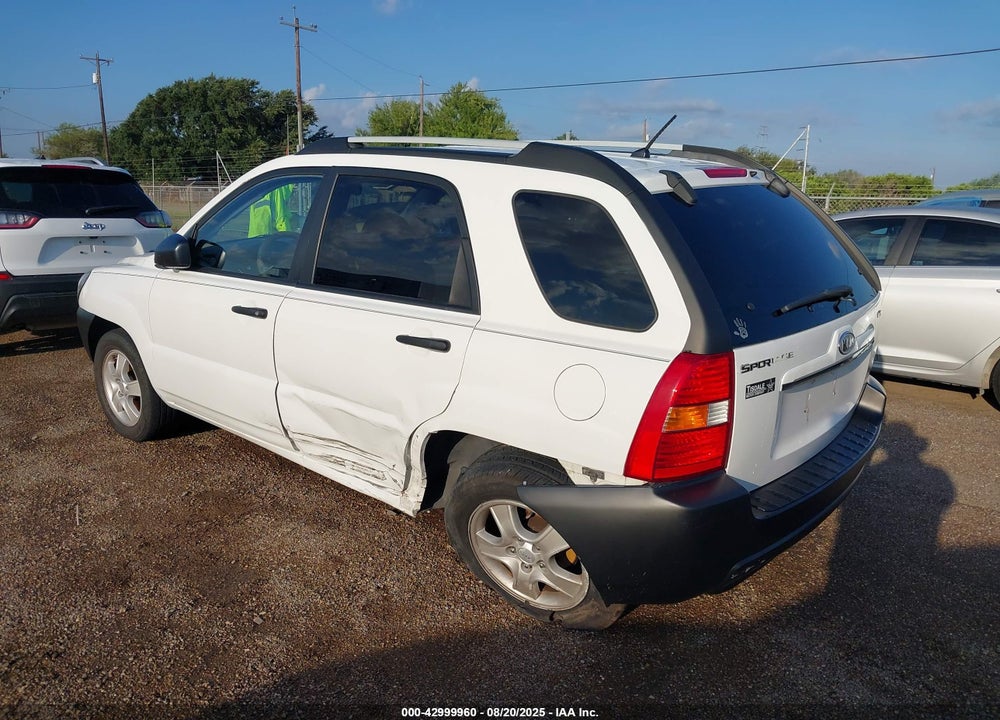 2008 KIA SPORTAGE LX VIN: KNDJF724387539954