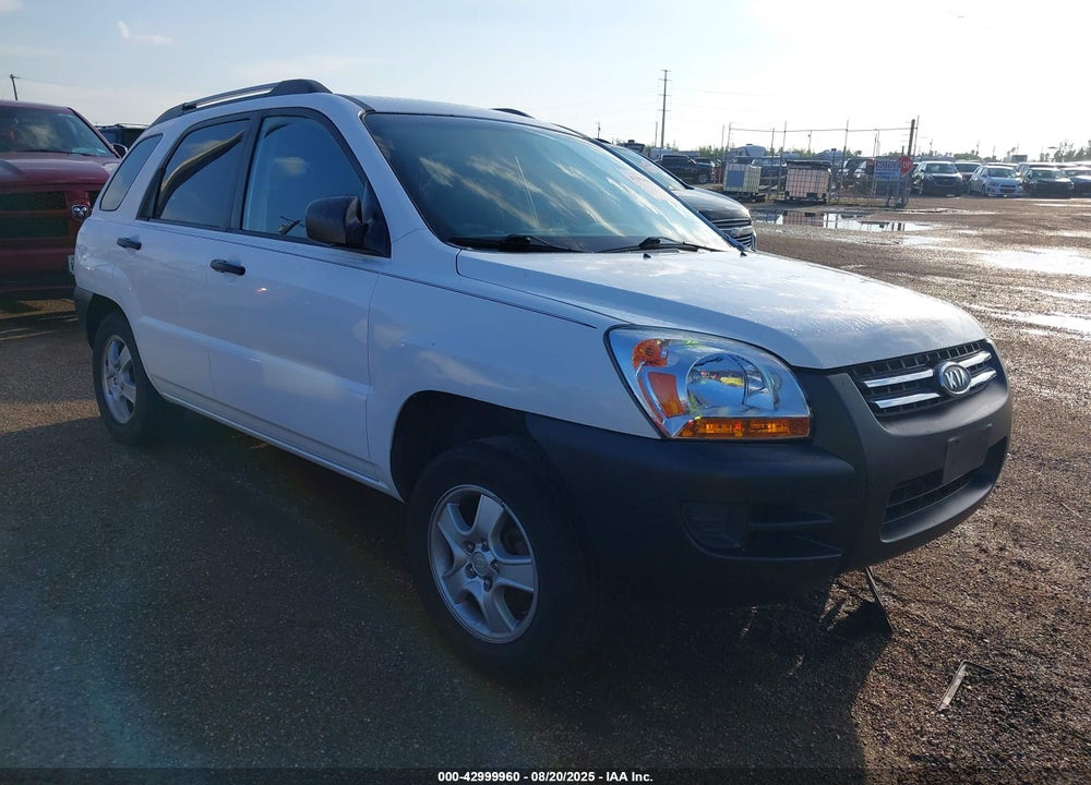 2008 KIA SPORTAGE LX VIN: KNDJF724387539954