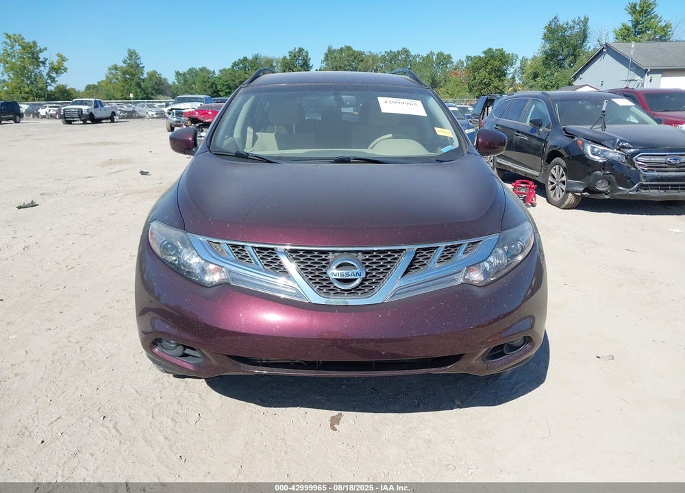 2014 NISSAN MURANO VIN: JN8AZ1MW9EW527400