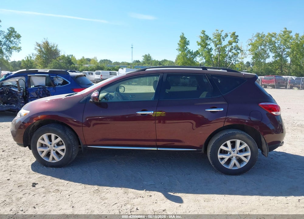2014 NISSAN MURANO VIN: JN8AZ1MW9EW527400