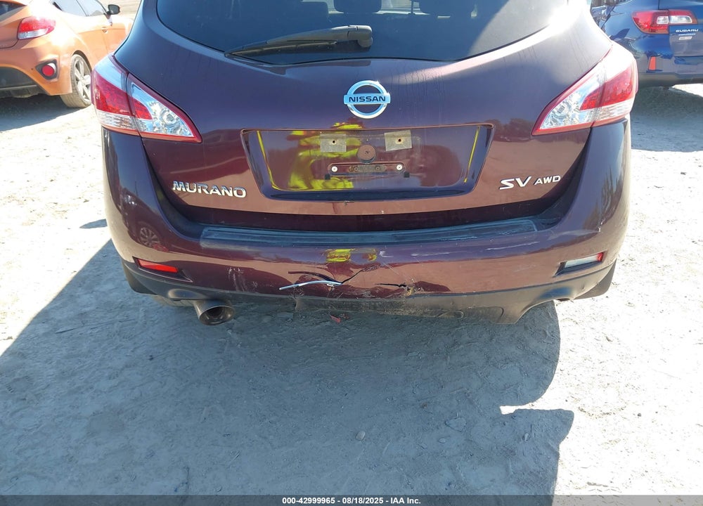 2014 NISSAN MURANO VIN: JN8AZ1MW9EW527400
