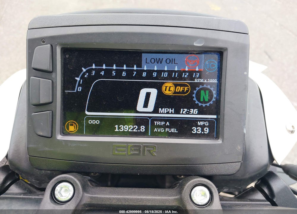 2014 EBR 1190SX VIN: 546BBAG2XEE000021