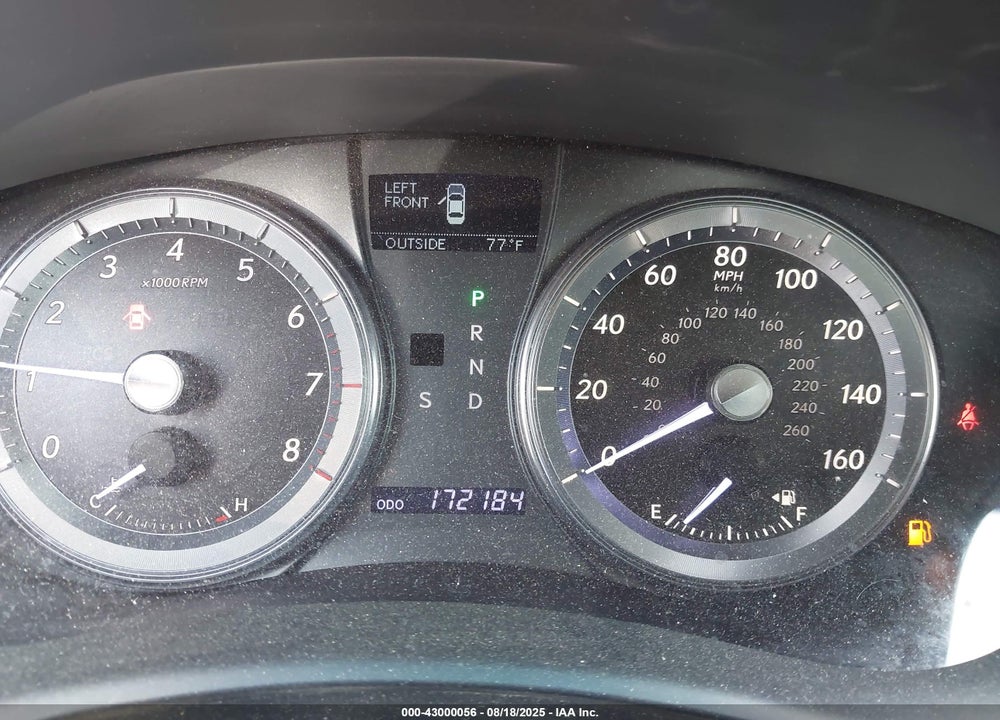 2012 LEXUS ES 350 VIN: JTHBK1EG3C2511191