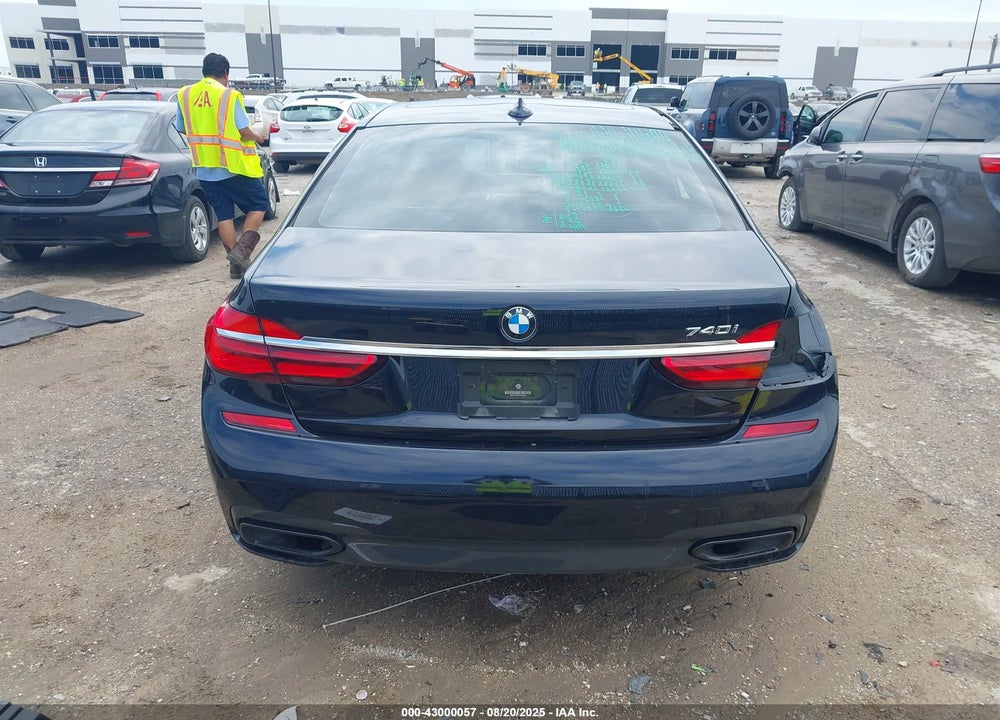 2016 BMW 740I VIN: WBA7E2C5XGG504296