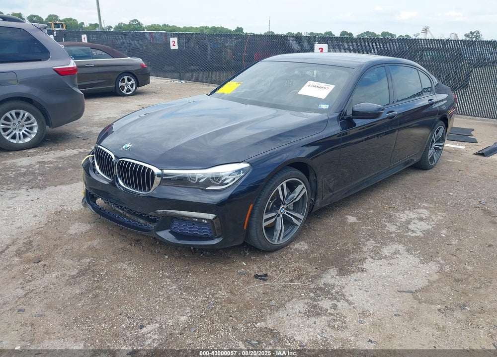 2016 BMW 740I VIN: WBA7E2C5XGG504296