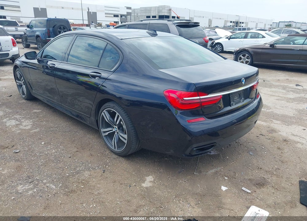 2016 BMW 740I VIN: WBA7E2C5XGG504296