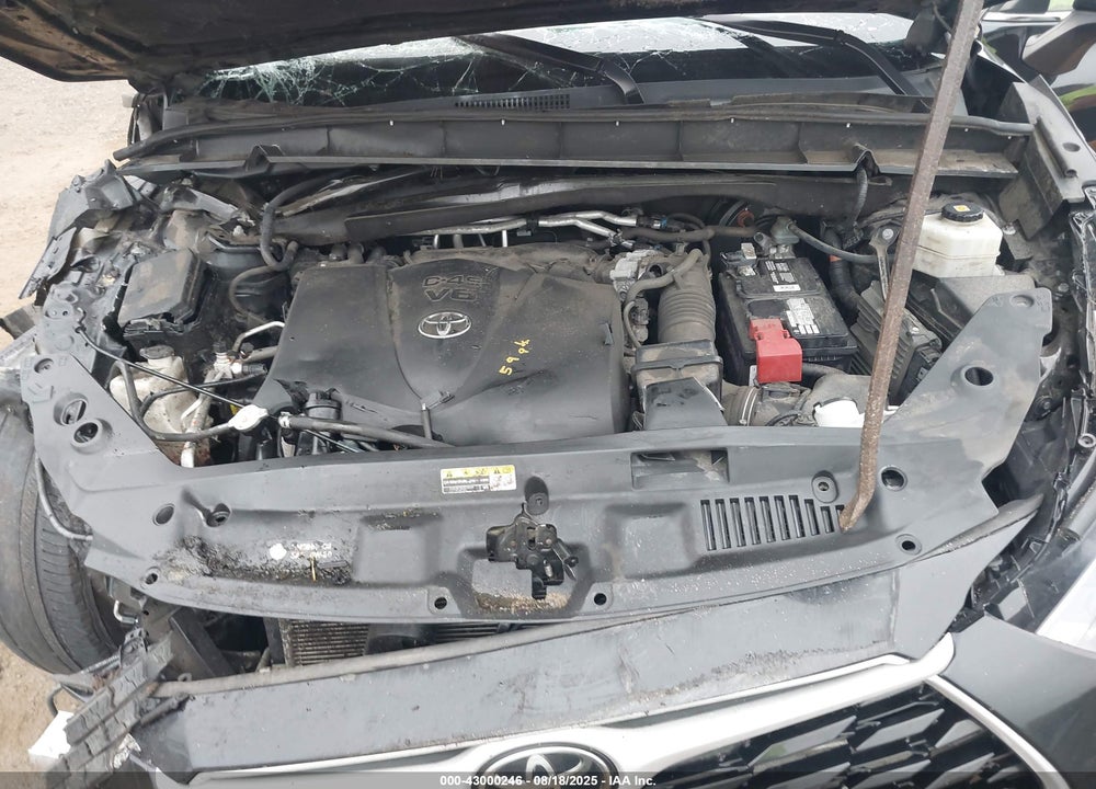 2021 TOYOTA HIGHLANDER VIN: 5TDHZRBH7MS523857