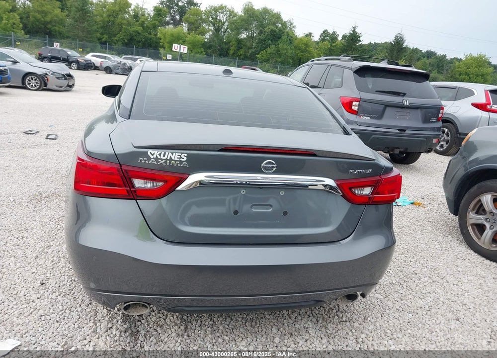 2018 NISSAN MAXIMA 3.5 PLATINUM VIN: 1N4AA6AP3JC394812