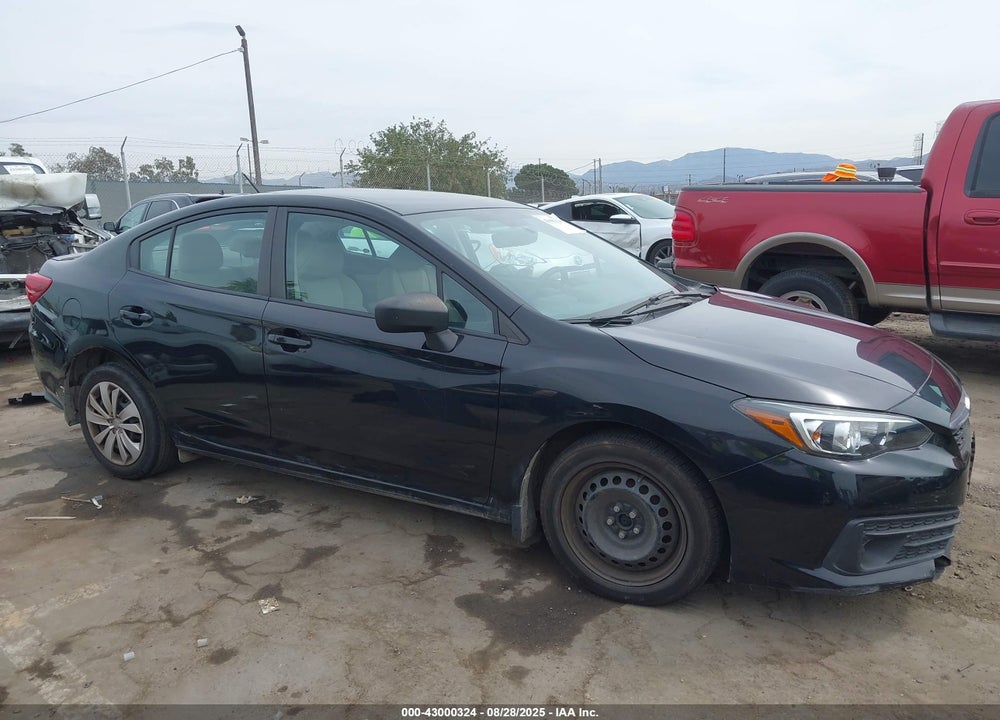 2022 SUBARU IMPREZA VIN: 4S3GKAB60N3603407
