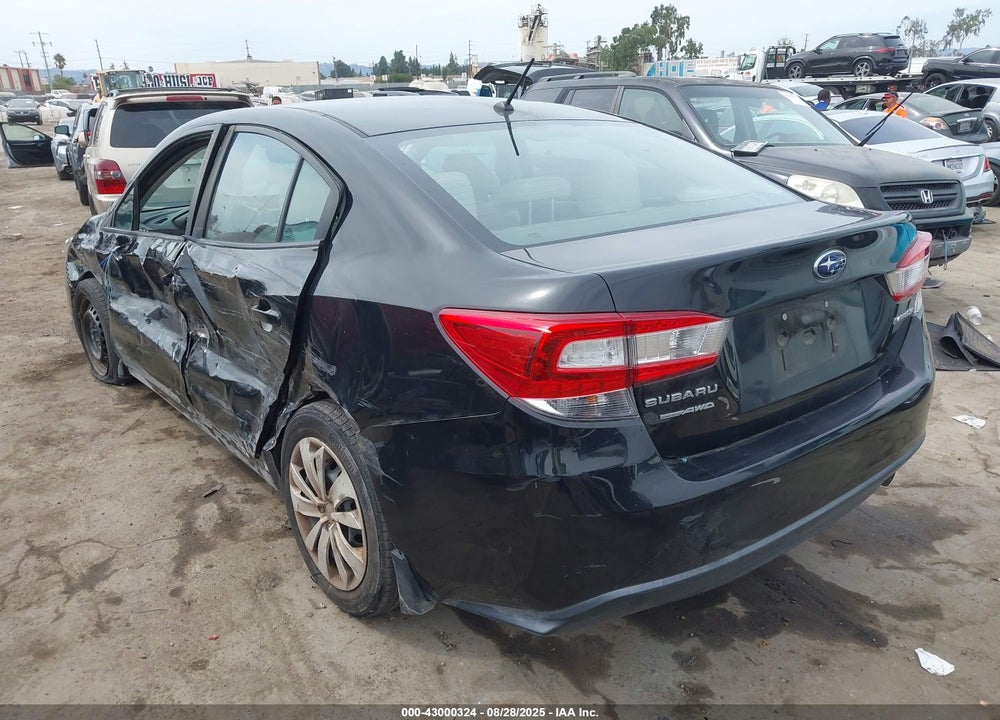 2022 SUBARU IMPREZA VIN: 4S3GKAB60N3603407