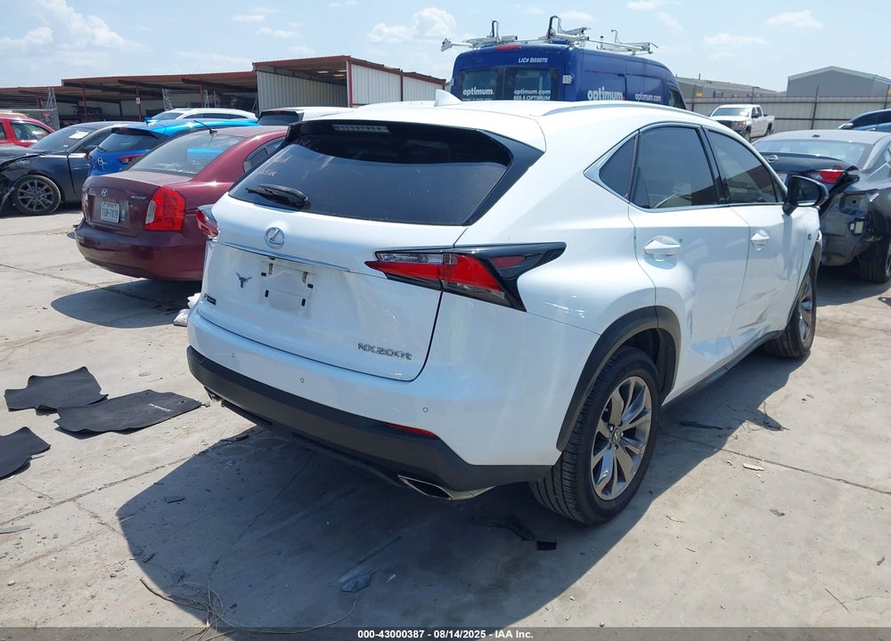 2017 LEXUS NX 200T VIN: JTJYARBZ1H2069115