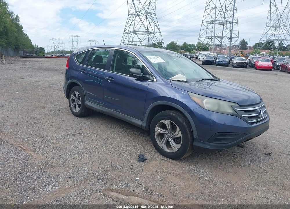2013 HONDA CR-V LX VIN: 2HKRM4H32DH640978