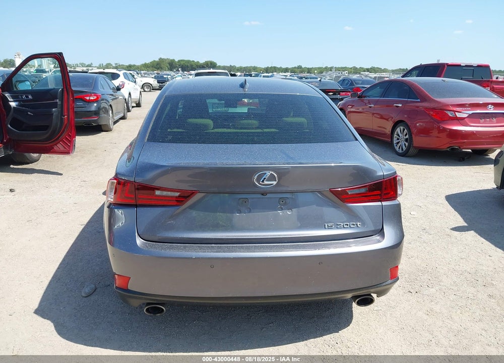 2016 LEXUS IS 200T VIN: JTHBA1D24G5008511