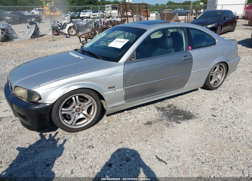 2002 BMW 325CI VIN: WBABN33462JW53520