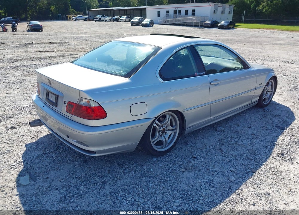 2002 BMW 325CI VIN: WBABN33462JW53520